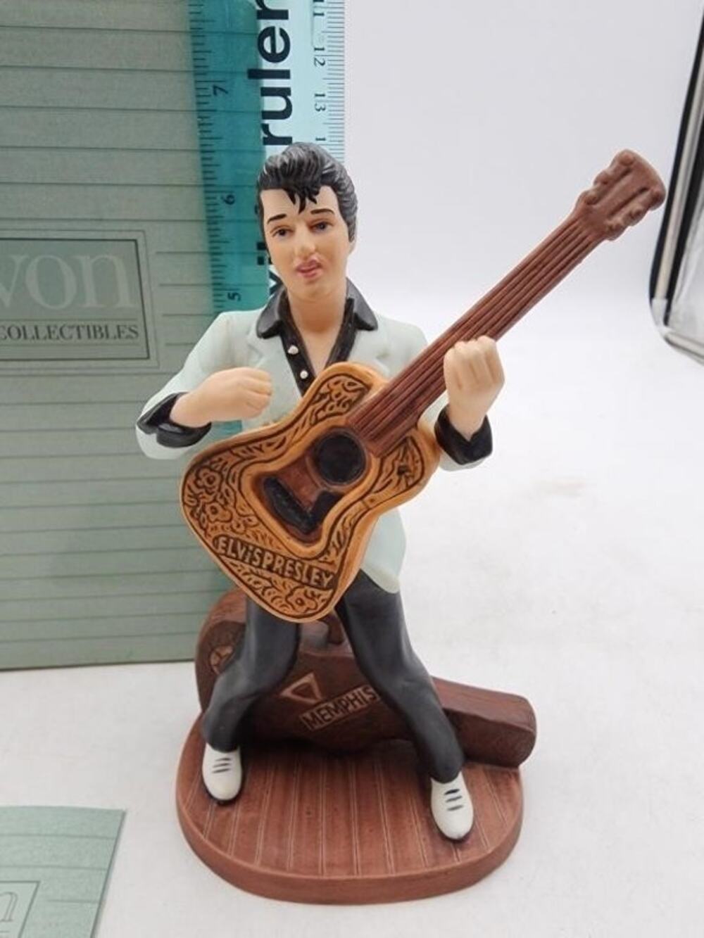 Elvis Presley Porcelain Figurine in Original Avon Box